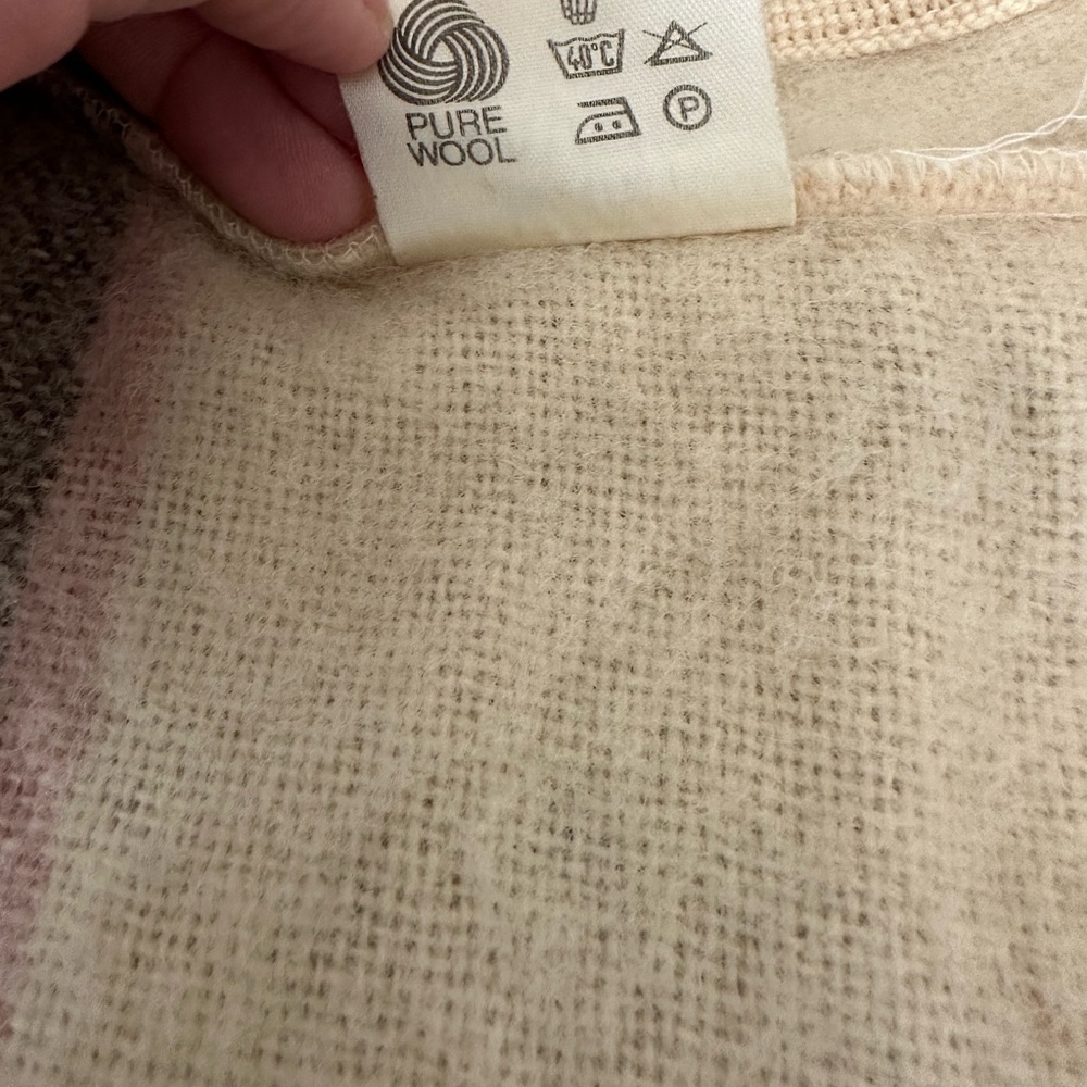 Vintage Berit Havre Vevstue Norway Women’s Pure Wool Coat Wide Sleeve size small - Picture 16 of 16